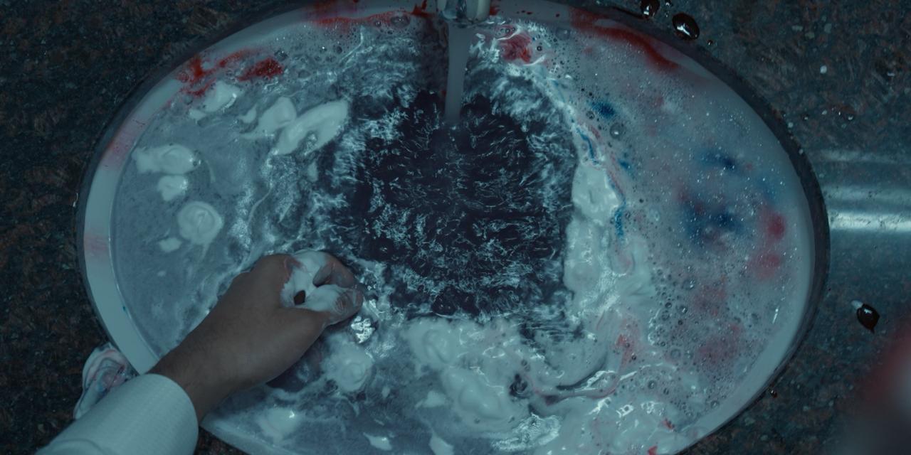 Still frame from Dishevelledry