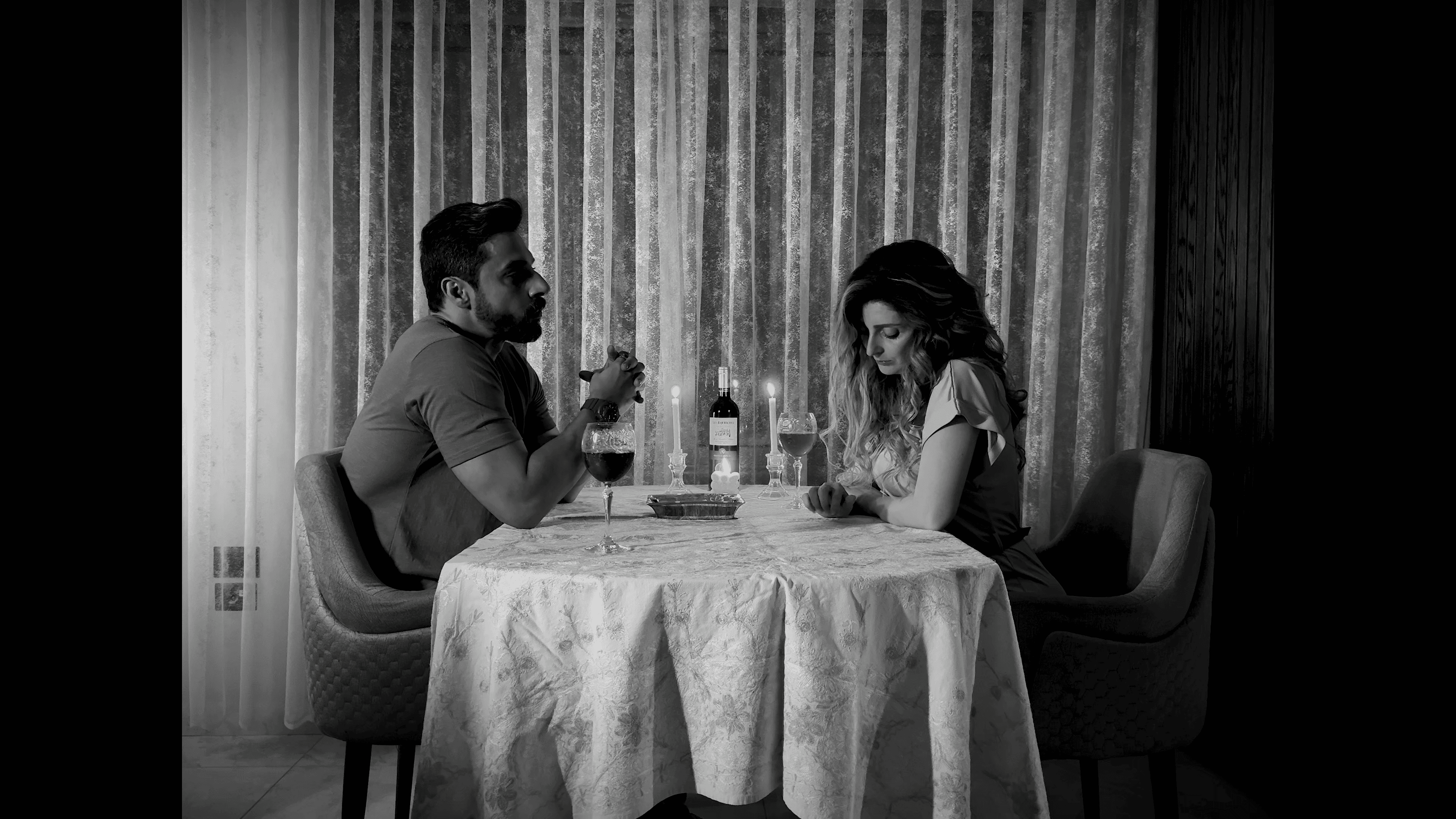 Still frame from Entangled